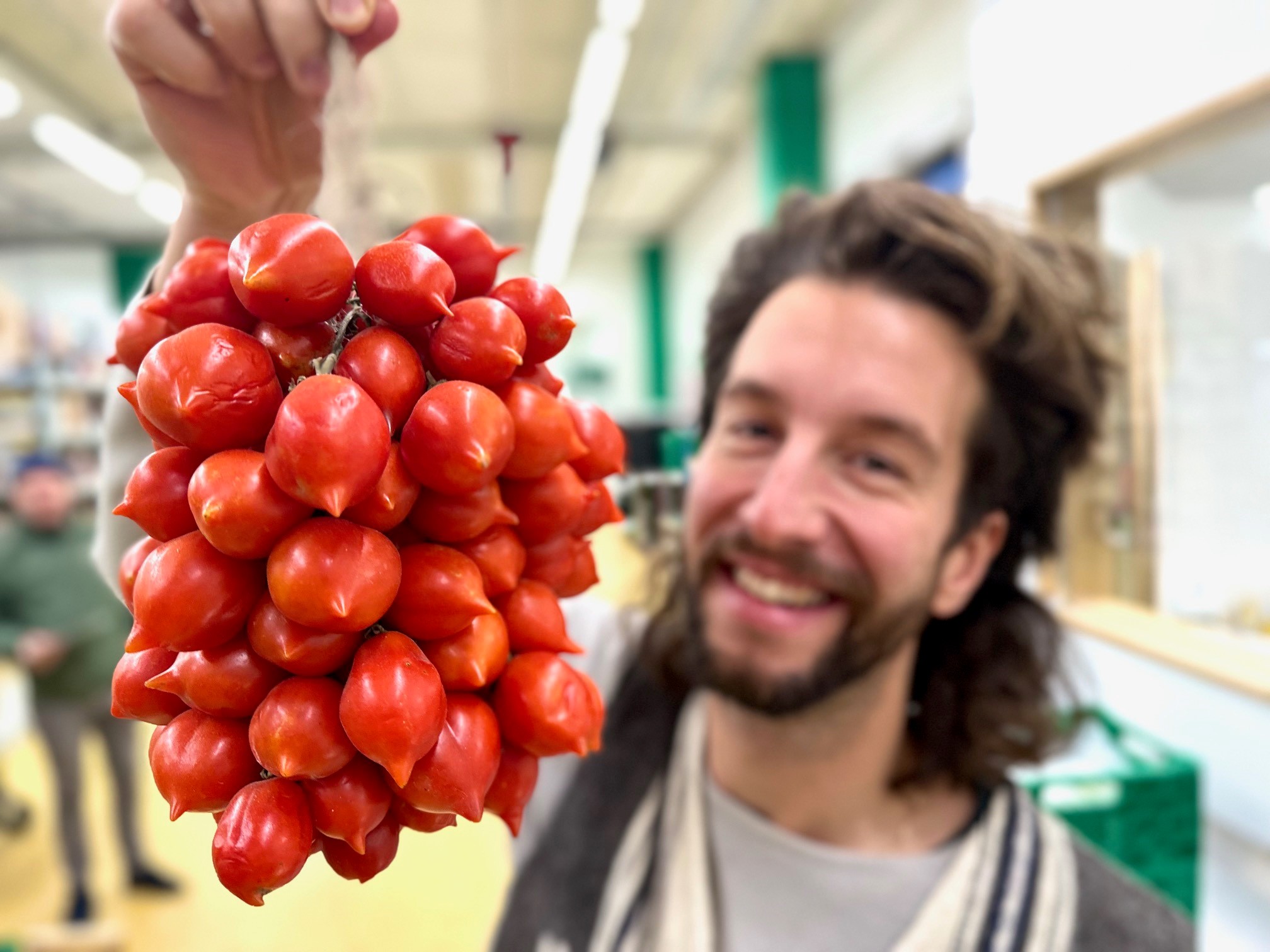 Piennolo-Tomaten. Geschmacklich so dicht, wie es selbst Max selten ist.
