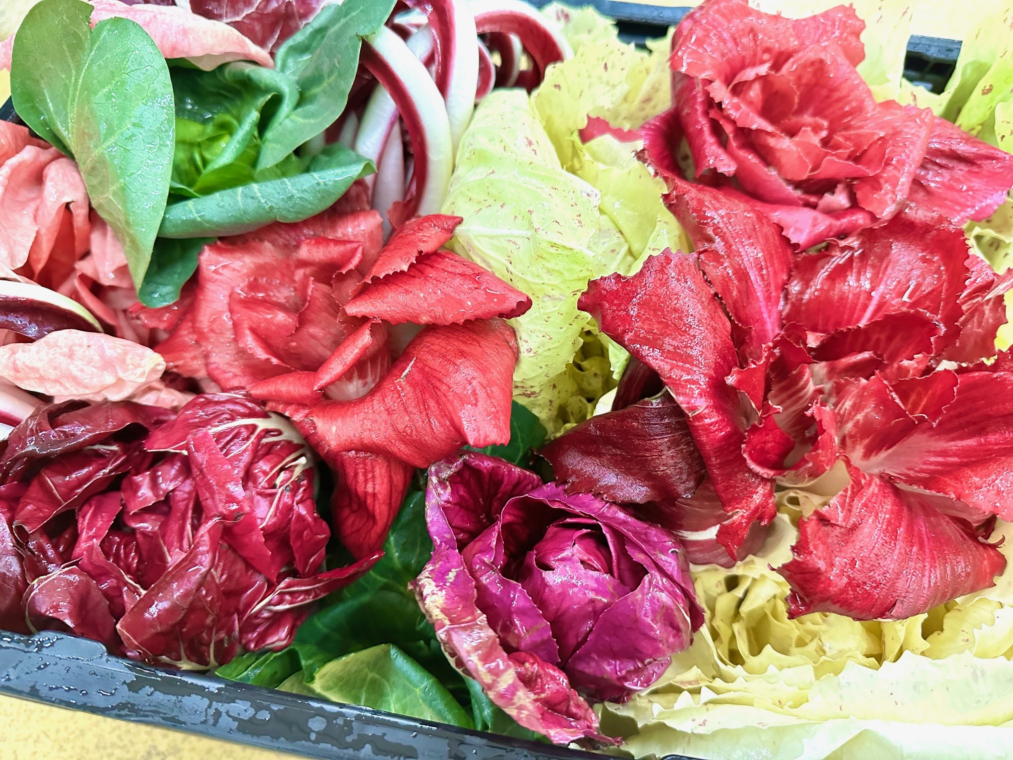 Das schenkt dir den schönsten Salatteller der Welt. Veneto Salatbouqet.