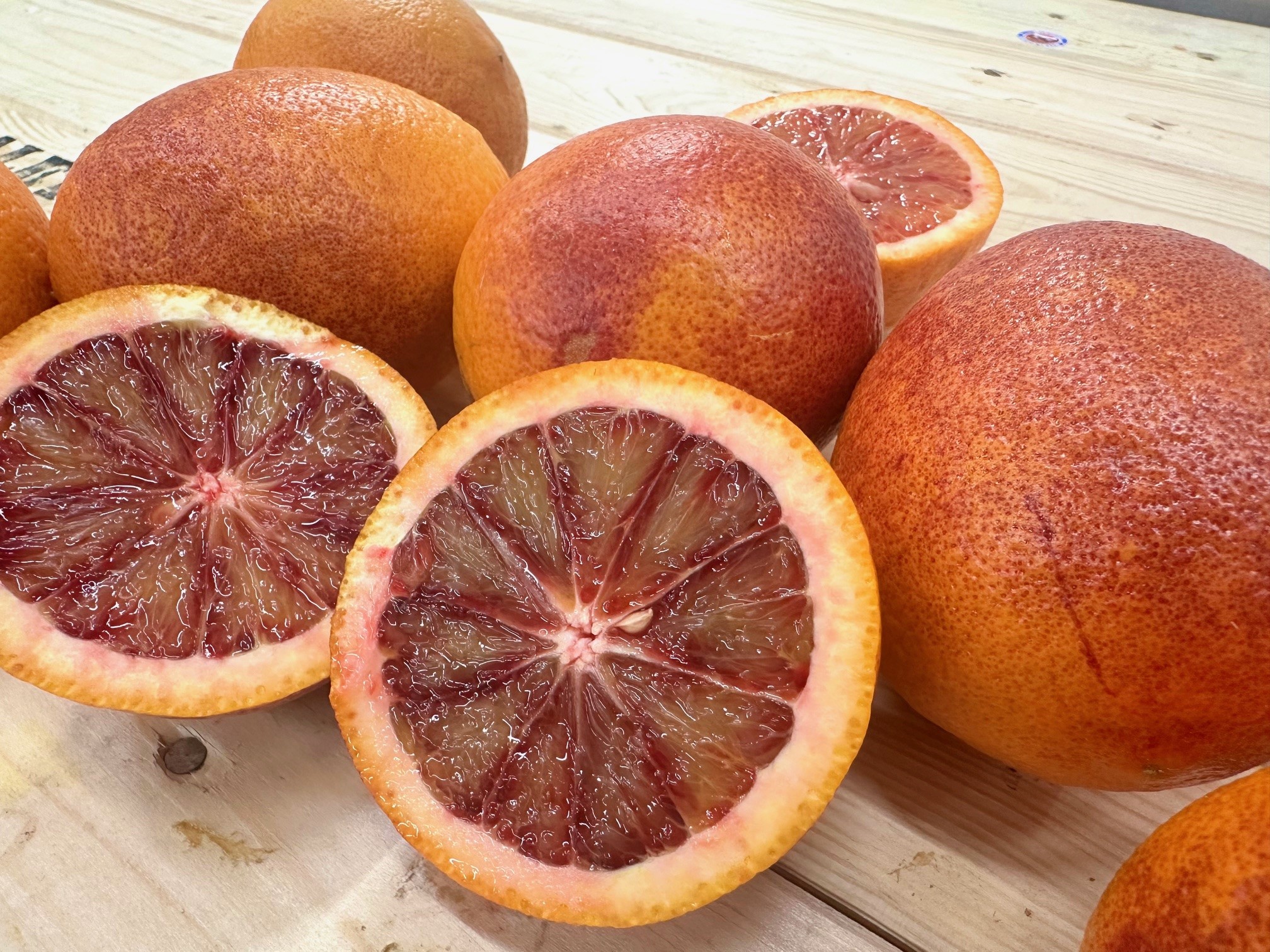 Wunderbare Sanguinelli aus Spanien.